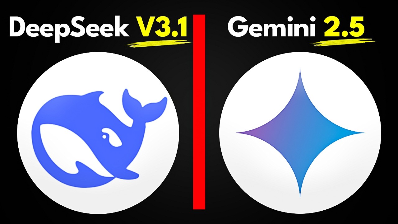 NEW Google Gemini 2.5 VS DeepSeek V3.1: Who Wins? 👀