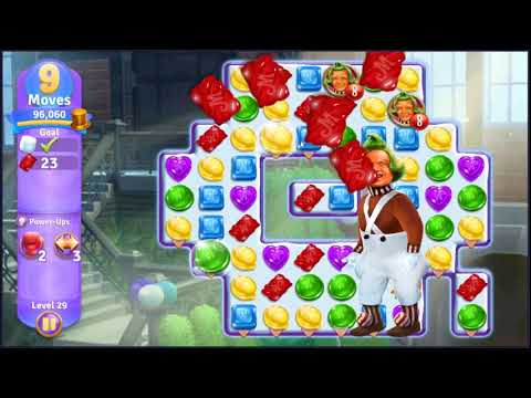 Wonka's World of Candy Level 29 - NO BOOSTERS + FULL STORY 🍫 | SKILLGAMING ✔️