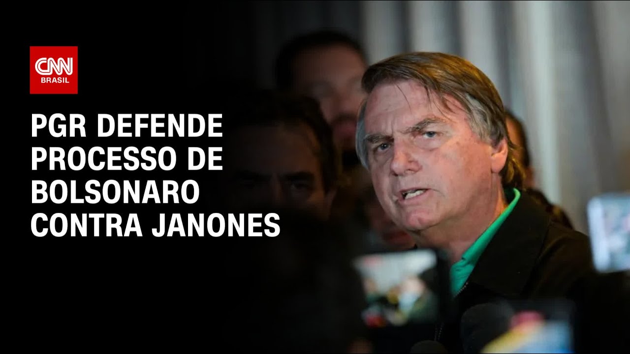 PGR defende processo de Bolsonaro contra Janones | LIVE CNN