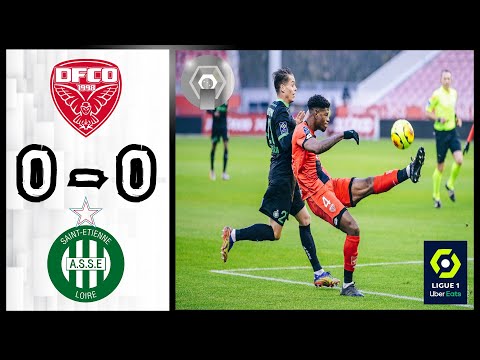 Dijon FCO 0 - 0 AS Saint-Étienne | Résumé et Buts | Ligue 1