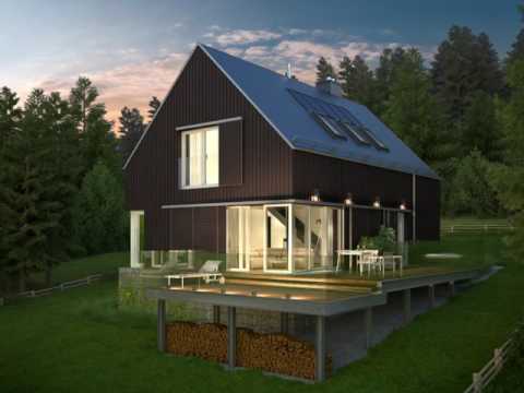 Projekt domu z poddaszem WIDOKOWY - Domy Czystej Energii
