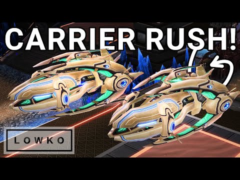 StarCraft 2: Classic's TIER 3 PROTOSS RUSH vs ByuN! (Best-of-3)