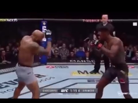 Israel Adesanya vs Yoel Romero Full Fight Highlights