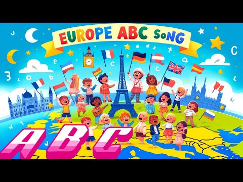 🌍🎶 Explore Europe! ABC Phonics Song for Kids 🎶✈
