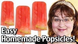 15 Easy Popsicle Recipes - How To Make Homemade Popsicles! (Including Fruit Popsicles!)