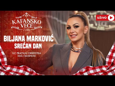 BILJANA MARKOVIC - SRECAN DAN | UZIVO | (ORK KIKA I SKORPIONI) | 2024 | KAFANSKO VECE