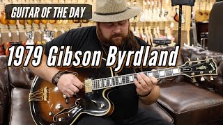 Video thumbnail for Guitar of the Day: 1979 Gibson Byrdland by Normans Rare Guitars