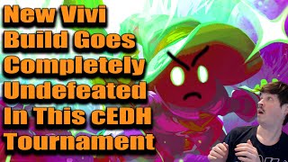 This New Vivi Build Goes Completely Undefeated In cEDH Tournament! | Cosmic Crown Top 16 Breakdown