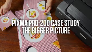 Video 1 of Product Canon PIXMA PRO-200 Printer