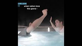 Download lagu This is what #EXO Kai does when Sehun and D.O punish each other mp3