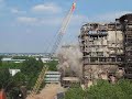 Demolition of TU Delft Architecture - Partial collapse