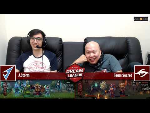 J.Storm vs Team Secret Game 2 (Bo3) | DreamLeague Season 11 Lower Bracket Round 3
