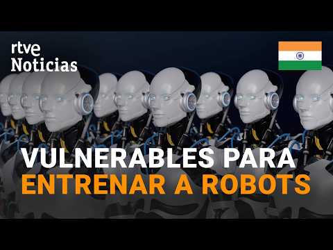 Datos de personas vulnerables se venden para «entrenar» a robots humanoides | RTVE Noticias