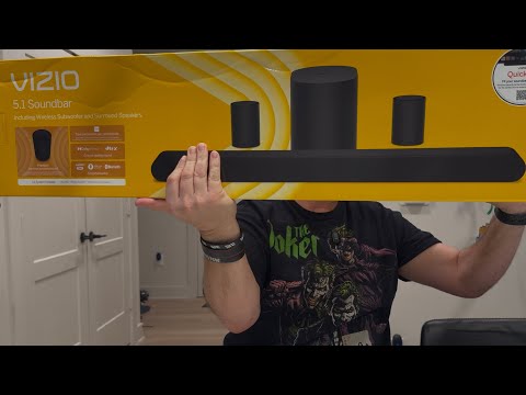 $169 Vizio SV510MW-0906 Sound Bar Unboxing and Testing 