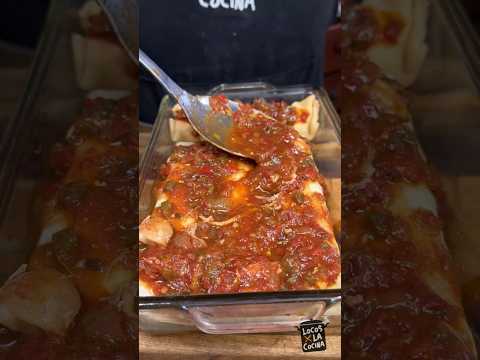 CANELONES estofado de pollo casero #bodegon #recetafacil #pollo