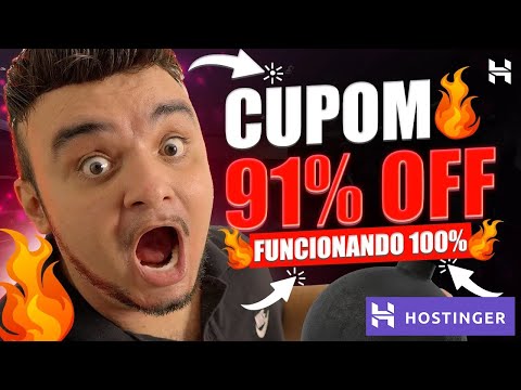 CUPOM HOSTINGER: 🔥Desconto MÁXIMO em toda Internet! 😱