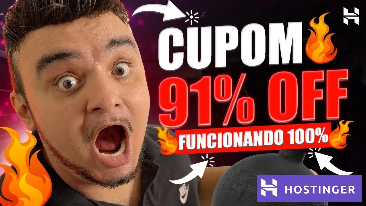 CUPOM HOSTINGER: 🔥Desconto MÁXIMO em toda Internet! 😱