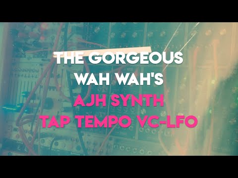 The Gorgeous Wah Wah's - AJH Synth Tap Tempo VC-LFO with Ondes VCO, Mimeophon, Magneto and Starlab
