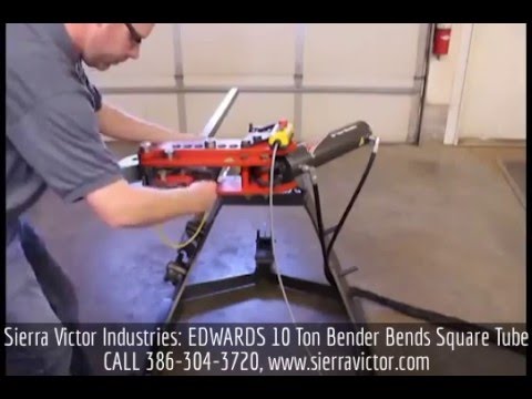 EDWARDS ED9-HAT1000 Rotary Draw Benders | Sierra Victor Industries (2)