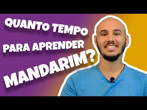 Quanto tempo demora para aprender mandarim?
