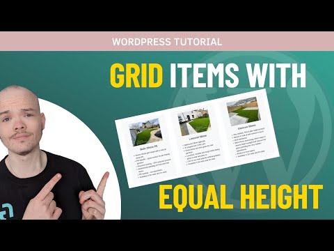 Generatepress Theme Customization - How to set equal grid heights