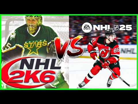 NHL 2K6 vs. NHL 25: Franchise Mode 20 Years Ago
