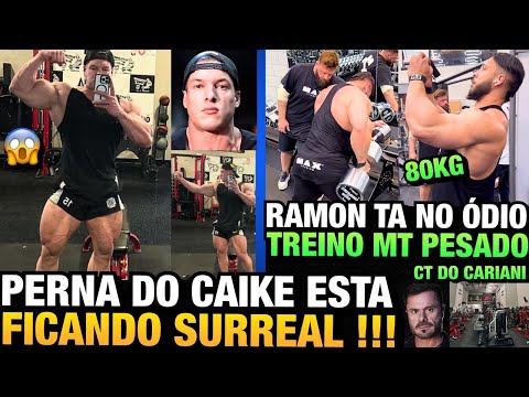 CAIKE ESTÁ SURREAL - RAMON TREINA NO ÓDIO APÓS "TRETA" DO WESLEY VISSERS + CT DO CARIANI