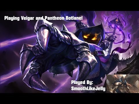 Pantheon and Veigar Botlane!!!