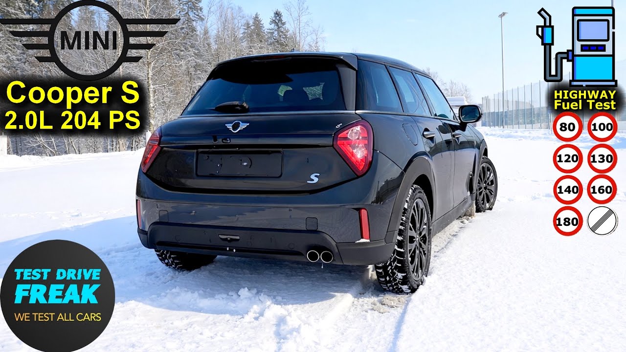 2025 MINI Cooper S 5 Door (204 PS) TEST DRIVE 🚗 Fuel Consumption & Performance Review