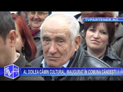 AL DOILEA CĂMIN CULTURAL, INAUGURAT ÎN COMUNA CÂNDEŞTI  !