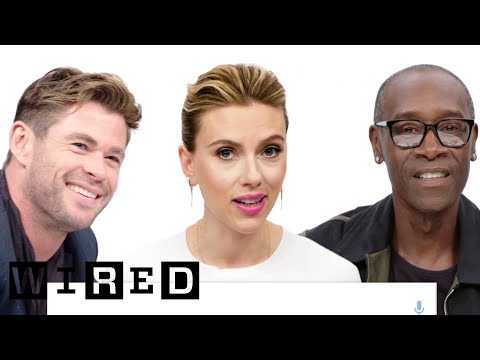 "ベンジャーズ」キャストが、よく検索される質問に返しています。 (「アベンジャーズ」キャストが、よく検索される質問に返答 | WIRED.jp)