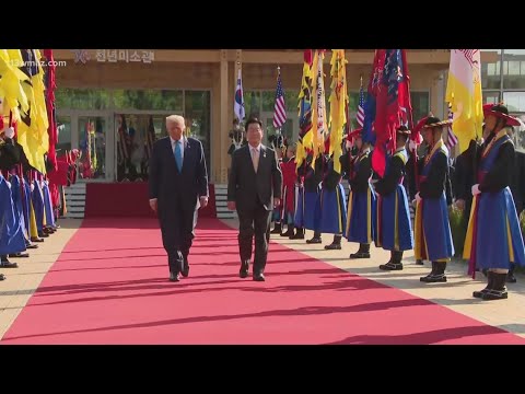Trump in Asia as meeting with China’s Xi Jinping looms