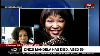 RIP Zindzi Mandela | Lindiwe Sisulu on the passing of Zindzi Mandela