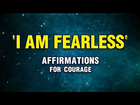 Positive Affirmations For Courage | Inner Strength  | 21 Days Challenge | Law of Attraction