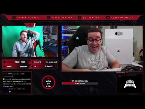 TJI REAGE A RICFAZERES "UNBOXING DA PS5"