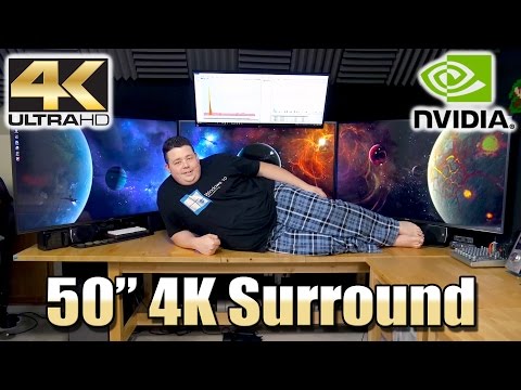 Using Giant TV’s as Computer Monitors 50” 4K UHD Samsung Screens 📺
