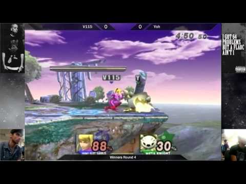 Flaoc 11 - Brawl Singles - V115 (Zero Suit Samus) vs Yoh (Meta Knight)