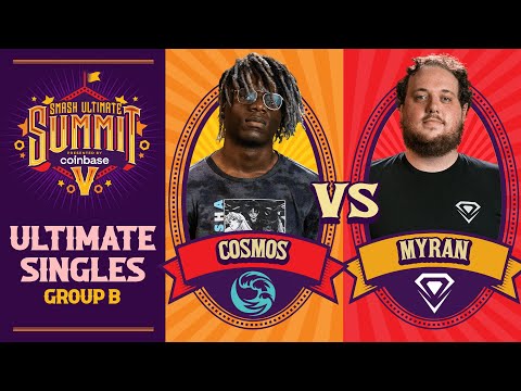 Cosmos vs Myran - Group B Ultimate Summit 5 - SSBU Singles | Pyra/Mythra vs Olimar