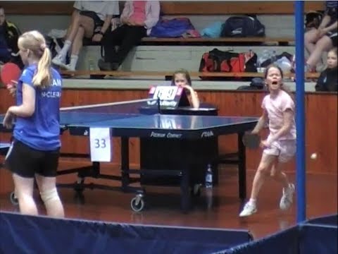 Annika Lundström playing in Helsinki Open 2009