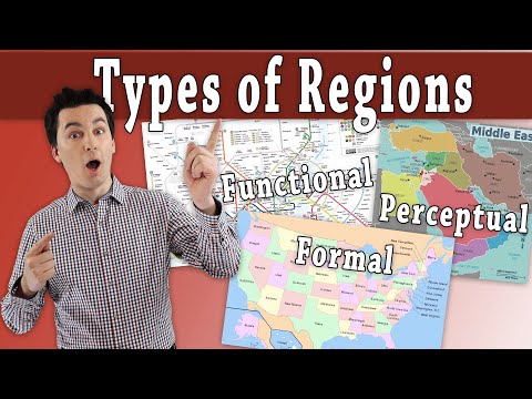 Formal, Functional, and Perceptual Regions: Examples included!