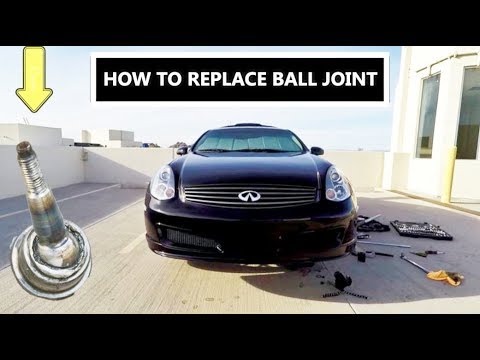 INFINITI G35 🔧 Nissan 350z 🔧 BALL JOINT INSTALL
