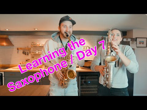 Harry Sax Episode 7 - Saxophone Lessons and tips - ScatMan Ellie Sax Remix I