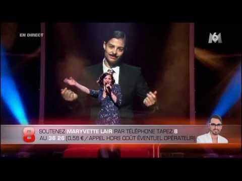 X Factor Maryvette Lair - Paroles, Paroles ( Prime 05 )