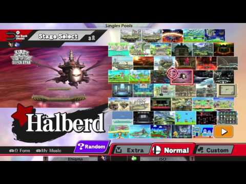 UoM-Nov, Sm4sh RR Pools: Enigma (Sheik/Greninja) v. ISO (Yoshi)