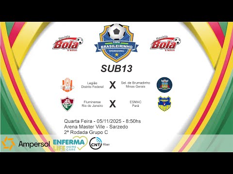 Brasileirinho Sub13 - Grupo C - 2ª Rodada