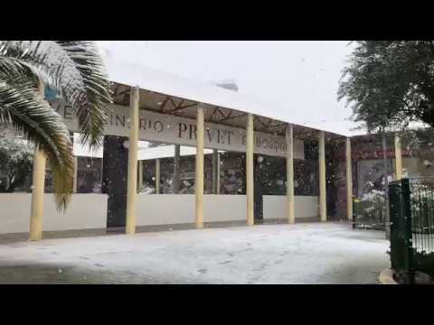 CAP 263. Nevadas en Madrid. Febrero 2018 nos deja estas bellas imágenes del Hospital Prïvet