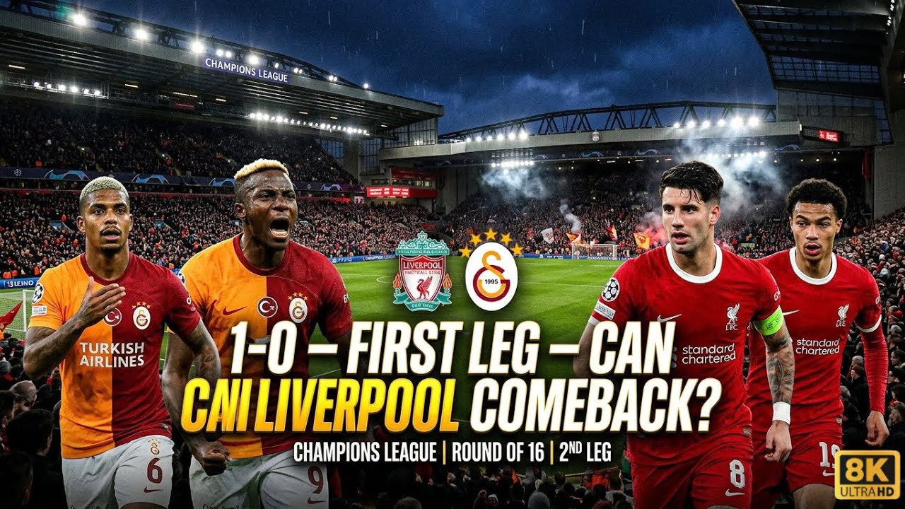 Liverpool vs Galatasaray | 2nd Leg Simulation 8K