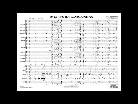 I'm Getting Sentimental Over You arranged by Mark Taylor