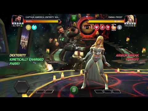 Captain America (Infinity war) vs. Emma Frost