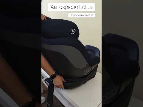 Автокрісло FreeON LOTUS поворотність 360°, синій, код товару: 49355